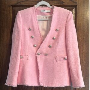 Light pink Zara blazer